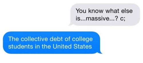 Wrong sexting answer