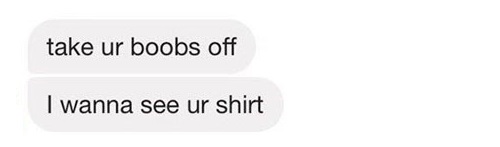 Too dirty, too fast chat